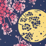 Kenema - 50070 Tsuki Yozakura    月夜桜  (The dyed Tenugui)