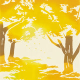 Kenema  - 50090 Icho no Jyutan 銀杏の絨毯 (The dyed Tenugui)