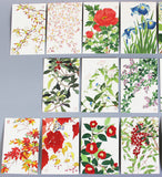 Flower Series (HanaHanga) - Post Cards Set (16 cards)