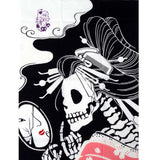 Kenema  - 51286 Kesho no Hone   化粧の骨  (The dyed Tenugui)