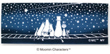 Kenema -  51002  Moomin Characters series - Moomin & starry sky       ムーミン&星空         (The dyed Tenugui)