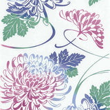 Kenema -  50125 Mai Giku  舞菊  (Chrysanthemum)     (The dyed Tenugui)