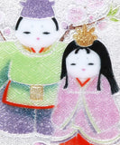 Saikosha - #108-03  Yayoibina (Framed Cloisonné ware) - Free Shipping