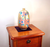 Fujii Kinsai Arita Japan - Somenishiki Golden Sakura Vase 22.50 cm - Free Shipping