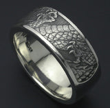 Saito - Rise Dragon - L Silver Ring ( 950 Silver )