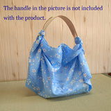 Seiran -  Sakura Ryusui (Sakura flowing water)  青嵐 綿風呂敷 約70cm 【櫻流水】MA2006  - Furoshiki (Japanese Wrapping Cloth)  70 x 70 cm