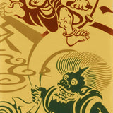 Kenema - 50145 Fujin Raijin  風神雷神  (The dyed Tenugui)