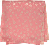 Kirara - Sakura -Double-Sided Dyeing Furoshiki - Pink/Cream - 48 x 48 cm