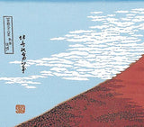 Ukiyo-e Tenugui - #33 AKA FUJI(RED FUJI) by Hokusai - (Japanese Tenugui)