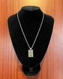 Saito - Ryōgen silver pendant Top (Silver 950) (Amulet to ward off plague)