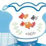 Kenema - 50116 Madobe no  Kingyo  窓辺の金魚  (The dyed Tenugui)