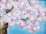 Saikosha - #114 03  Sakura (Framed Cloisonné ware) - Free Shipping