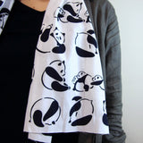 Kenema  - 50031 Denguri Oyako Panda  でんぐりパンダ親子  (The dyed Tenugui)