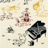 Kenema  - 50157 Chojyugiga  Orchestra オーケストラ  (The dyed Tenugui)