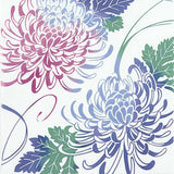 Kenema -  50125 Mai Giku  舞菊  (Chrysanthemum)     (The dyed Tenugui)