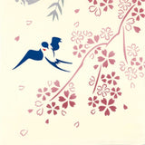 Kenema  - 50179  Tubame Yanagi Zakura  燕柳桜 (The dyed Tenugui)