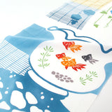 Kenema - 50116 Madobe no  Kingyo  窓辺の金魚  (The dyed Tenugui)