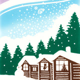 Kenema  - 50200  Aurora christmas オーロラクリスマス  (The dyed Tenugui)