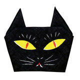 Cochae  soft towel 100% cotton - Neko (Cat) Black   35 x 35 cm