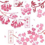 Kenema  - 50178  Sakura Zuhan  桜図鑑 (The dyed Tenugui)