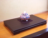 Fujii Kinsai Arita Japan - Somenishiki Kinsai  Full of Sakura and Multi stored building Incense burner - Free Shipping