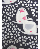Kenema  - 54410 Sakura Buncho   (Cherry Blossoms & Java Sparrow) 桜文鳥  (The dyed Tenugui)