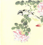 Imao Keinen - Bara (Rose & Birds) - Free Shipping