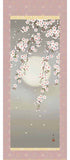 Sankoh Kakejiku - 41A2-022 - Yozakura (Sakura at night with moon) - Free Shipping