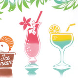 Kenema  -  50120 Tropical juice  トロピカルジュース  (The dyed Tenugui)