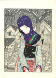 Takehisa Yumeji- Yuki no Yo no Densetsu  (Legend of the night of snow) - Free Shipping