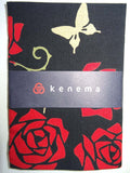 Kenema  - 242561 BaraBeni (Rose)  薔薇紅   (The dyed Tenugui)