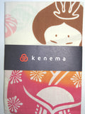 Kenema  -  51528  Wagashi Bina  和菓子雛    (The dyed Tenugui)