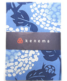 Kenema  - 54409  Tsubame & Ajisai   燕紫陽花 (The dyed Tenugui)