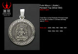 Saito - Fudo Myo-o Pendant Top (Silver 950)