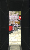 Kato Teruhide - #022 Hana Roji  (Sakura blooming in the alley) - Free Shipping