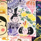 Kenema  - 50072 Kazari Bina  飾り雛 (The dyed Tenugui)