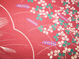 Kyoto Noren (Doorway curtain) 85 cm X 90 cm - Yamatori Akikusa Sabi Shu - Free Shipping