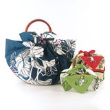 Kenema - Chojyugiga Golf Green 鳥獣戯画-ゴルフ  M199-67699  - Furoshiki 50 x 50 cm