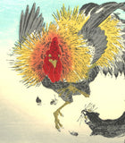 Kawanabe Kyosai - Chicken & Weasel - Free Shipping