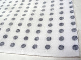 100 Units of Mameshibori - (Navy dot) Japanese Tradition Cotton Towel (Tenugui) 33 x 86 cm  (The dyed Tenugui)