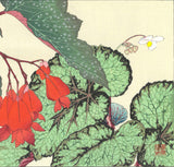 Tanigami Konan (1879~1928) -  Begonia - Free Shipping　　