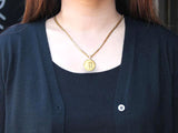 Saito - Khepri 18Kt Gold Pendant Top