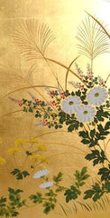 Japanese Traditional Hand Paint Byobu