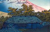 Kasamatsu Shiro - #27 Hakone Ubako no Asa  (Morning at Ubako,Hakone first print) - Free Shipping