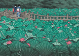 Kawase Hasui - HKS-6  Benten Ike (Shiba Benten Pond) - Free Shipping