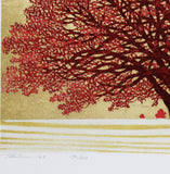 Namiki Hajime 並木一 -  Tree Scene 148　(ED200) -  Free Shipping