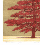 Namiki Hajime 並木一 -  Tree Scene 164A　(ED300) -  Free Shipping