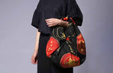 Setsugetsuka  雪月花 -  Wan  (Lacquered wooden bowl)  椀 クロ　 22165-301  - Furoshiki  120 x 120 cm