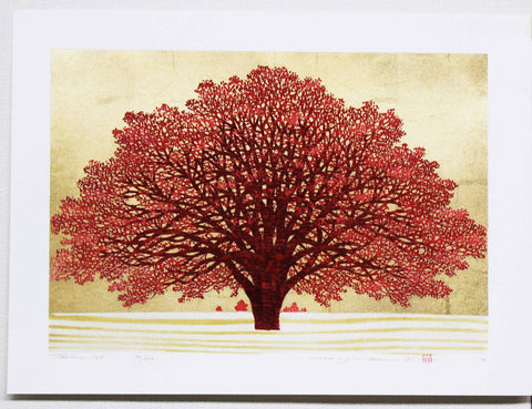 Namiki Hajime 並木一 -  Tree Scene 148　(ED200) -  Free Shipping