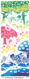Kenema - Moomin Characters series - Camp   キャンプ  (The dyed Tenugui)